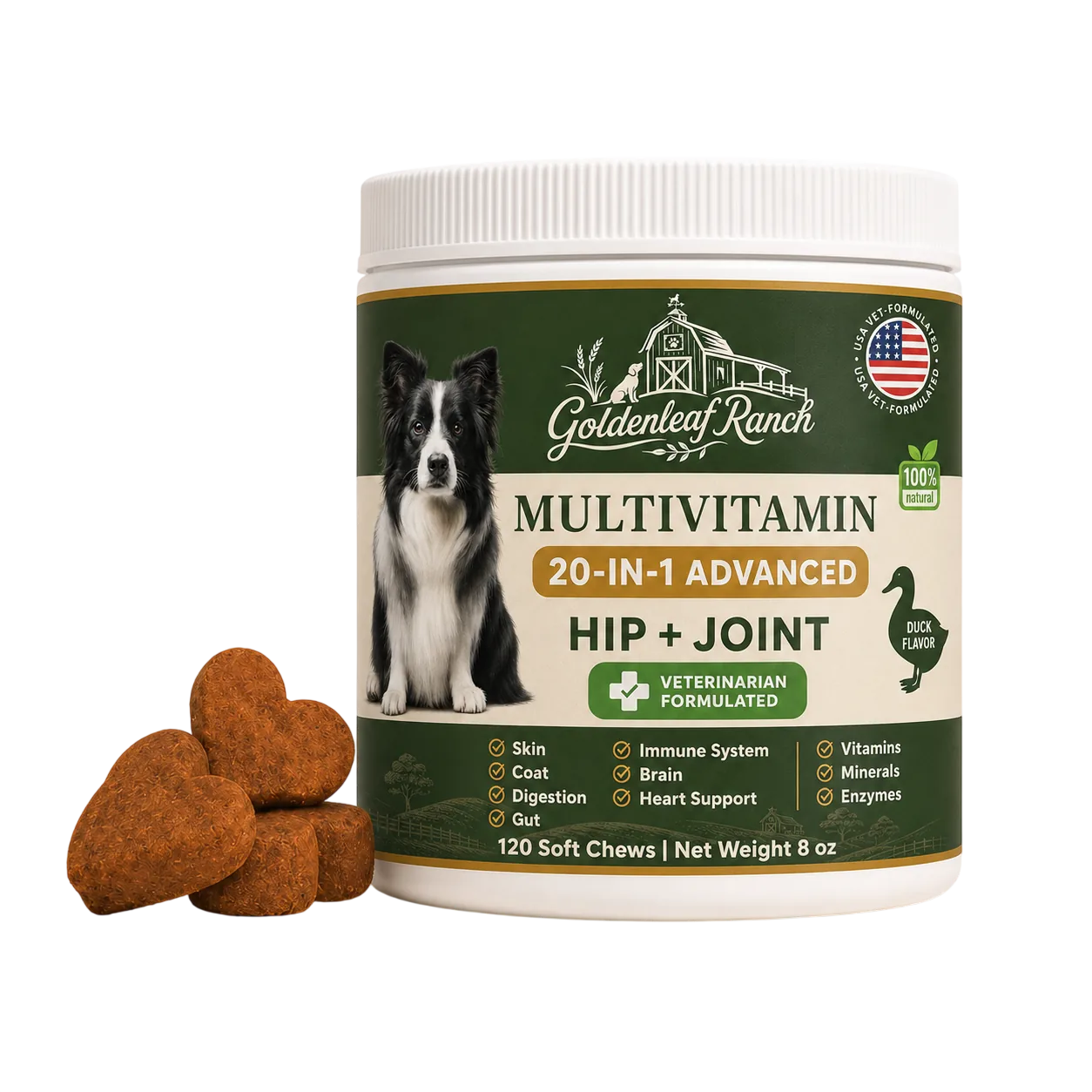 Goldenleaf multivitamin and chews